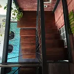 Color Living - Loft & Yard Lägenhet *