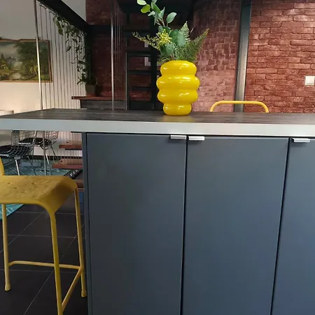 Color Living - Loft & Yard Lägenhet Kardítsa